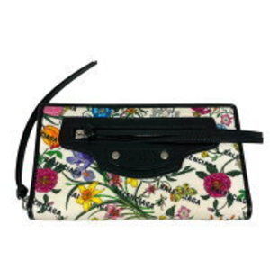 Gucci Balenciaga collaboration long wallet hacker flora floral